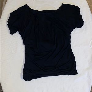 Bebe black t-shirt, with tie back